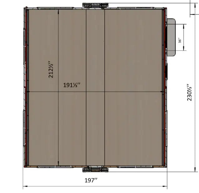 CAEL Mobile Home | Portable House 17x20FT