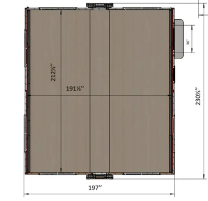 CAEL Mobile Home | Portable House 17x20FT