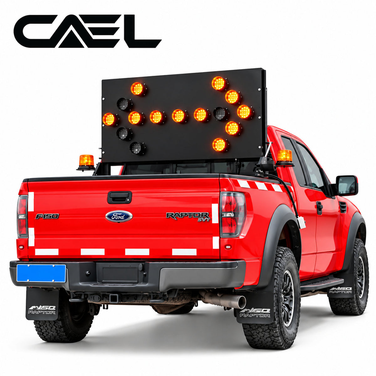 CAEL Truck-Mounted LED Arrow Board – 25 LED Lights | CAEL-AB25