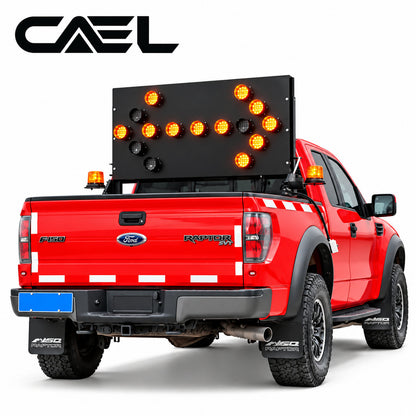 CAEL Truck-Mounted LED Arrow Board – 25 LED Lights | CAEL-AB25