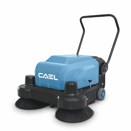 CAEL 1060 Hand Push Floor Sweeper – 4800㎡/h Industrial Walk Behind Cleaning Machine