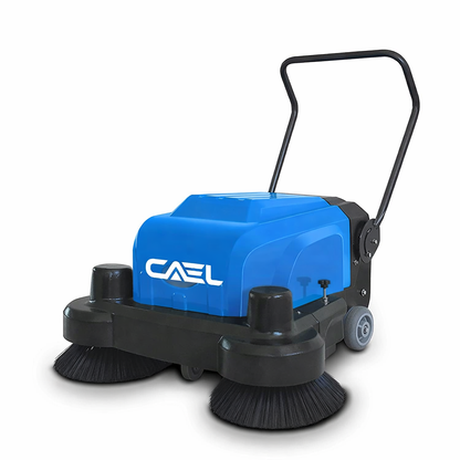 CAEL 1060 Hand Push Floor Sweeper – 4800㎡/h Industrial Walk Behind Cleaning Machine