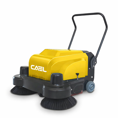 CAEL 1060 Hand Push Floor Sweeper – 4800㎡/h Industrial Walk Behind Cleaning Machine