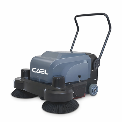 CAEL 1060 Hand Push Floor Sweeper – 4800㎡/h Industrial Walk Behind Cleaning Machine