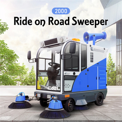 CAEL 2000 Ride On Floor Sweeper