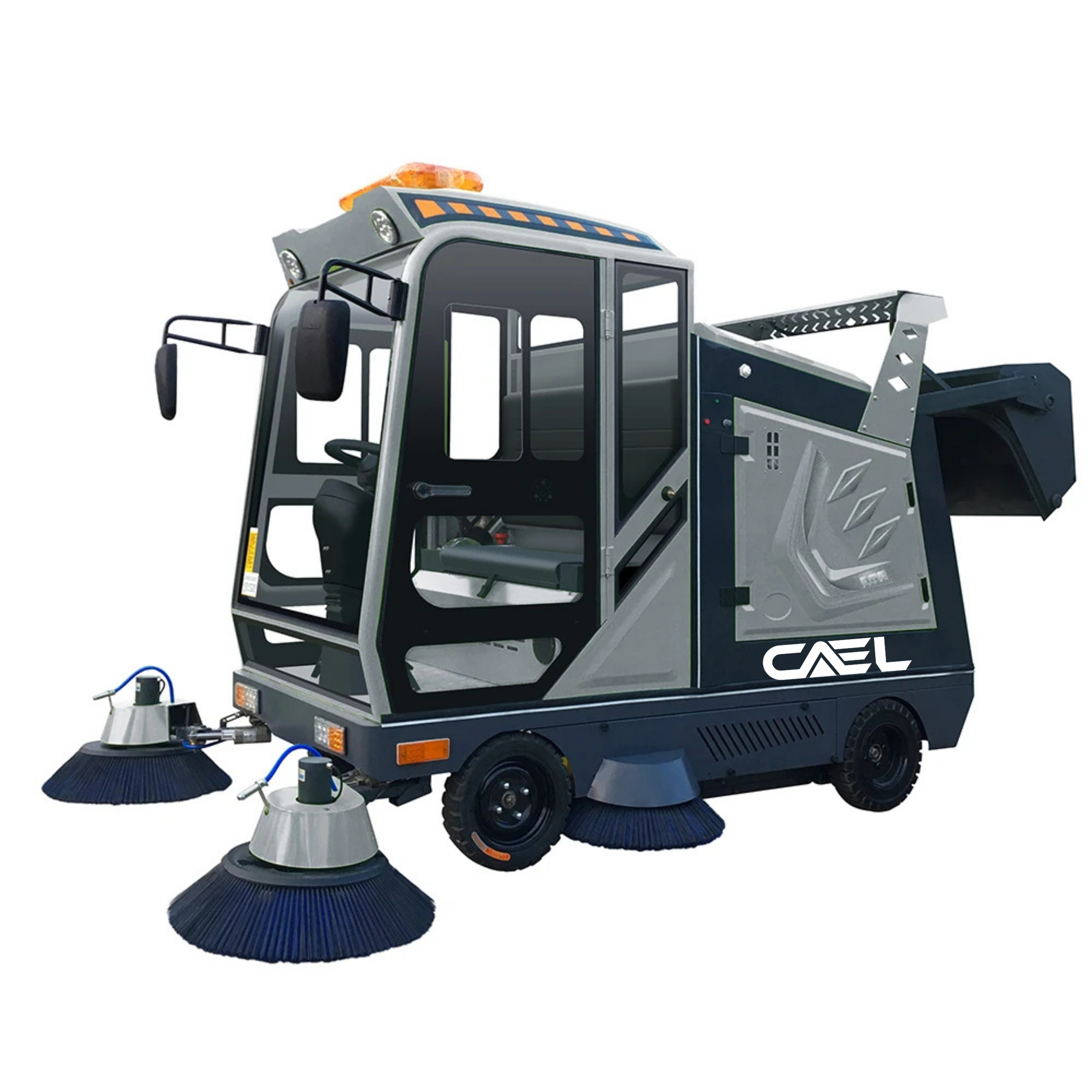 CAEL 2300 Ride On Floor Sweeper – 20000㎡/h Industrial Cleaning Machine, Battery Operated