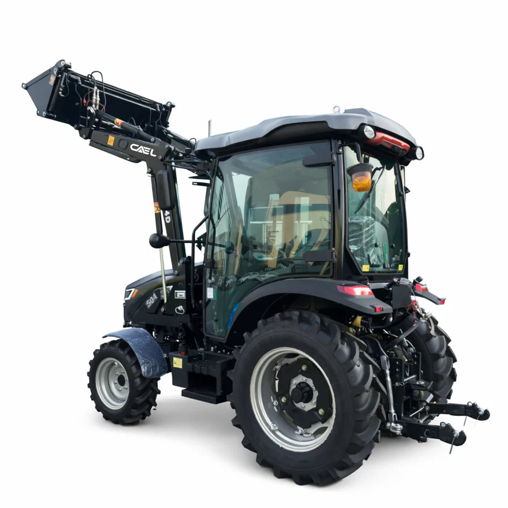 CAEL 404 4WD Tractor with Loader – 40HP LS-EPA Engine | Heavy-Duty Farm Tractor