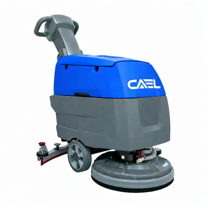 CAEL B45 Walk Behind Floor Scrubber Machine – 1800㎡/h Battery Operated Industrial Cleaner
