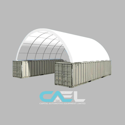 CAEL Container Shelter 20′wide x 40′Length