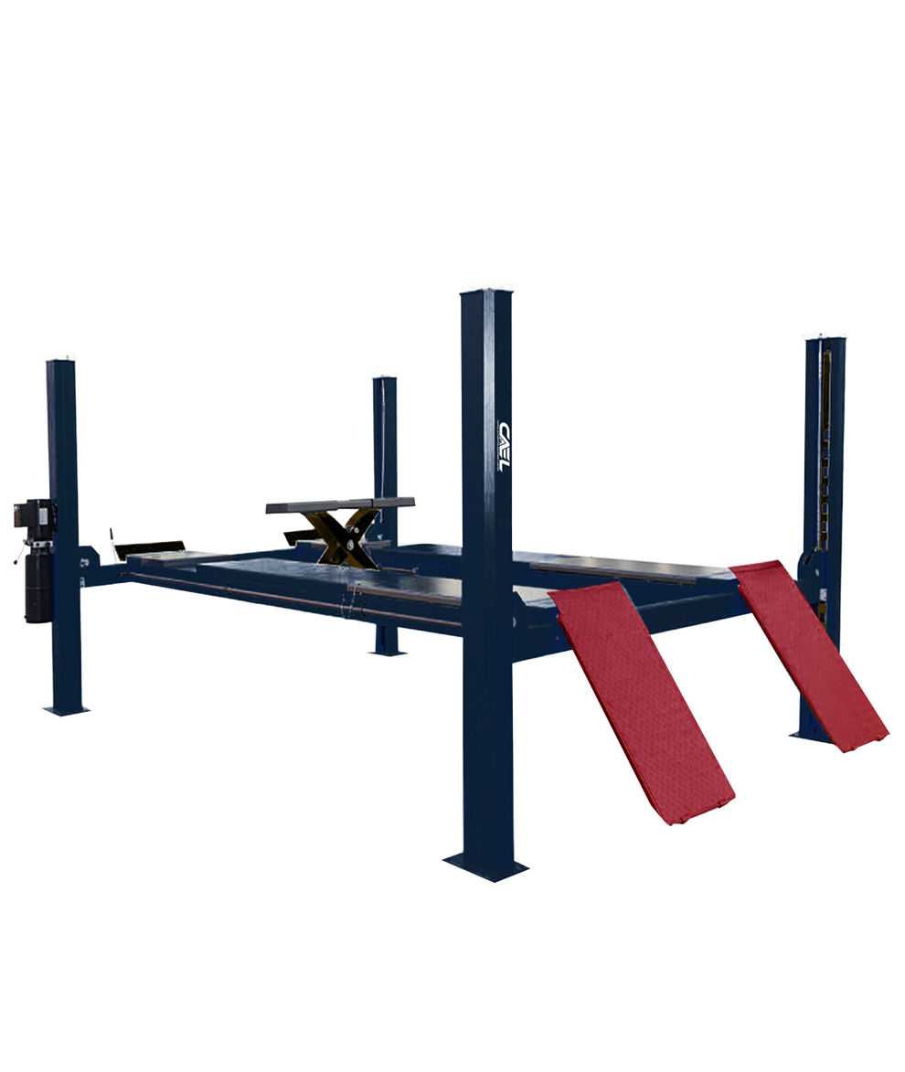12000 lb Four Post Alignment Lift Hydraulic Wheel Alignment Lift CAEL ...