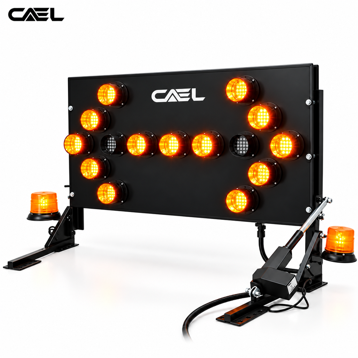 CAEL Truck-Mounted LED Arrow Board – 25 LED Lights | CAEL-AB25