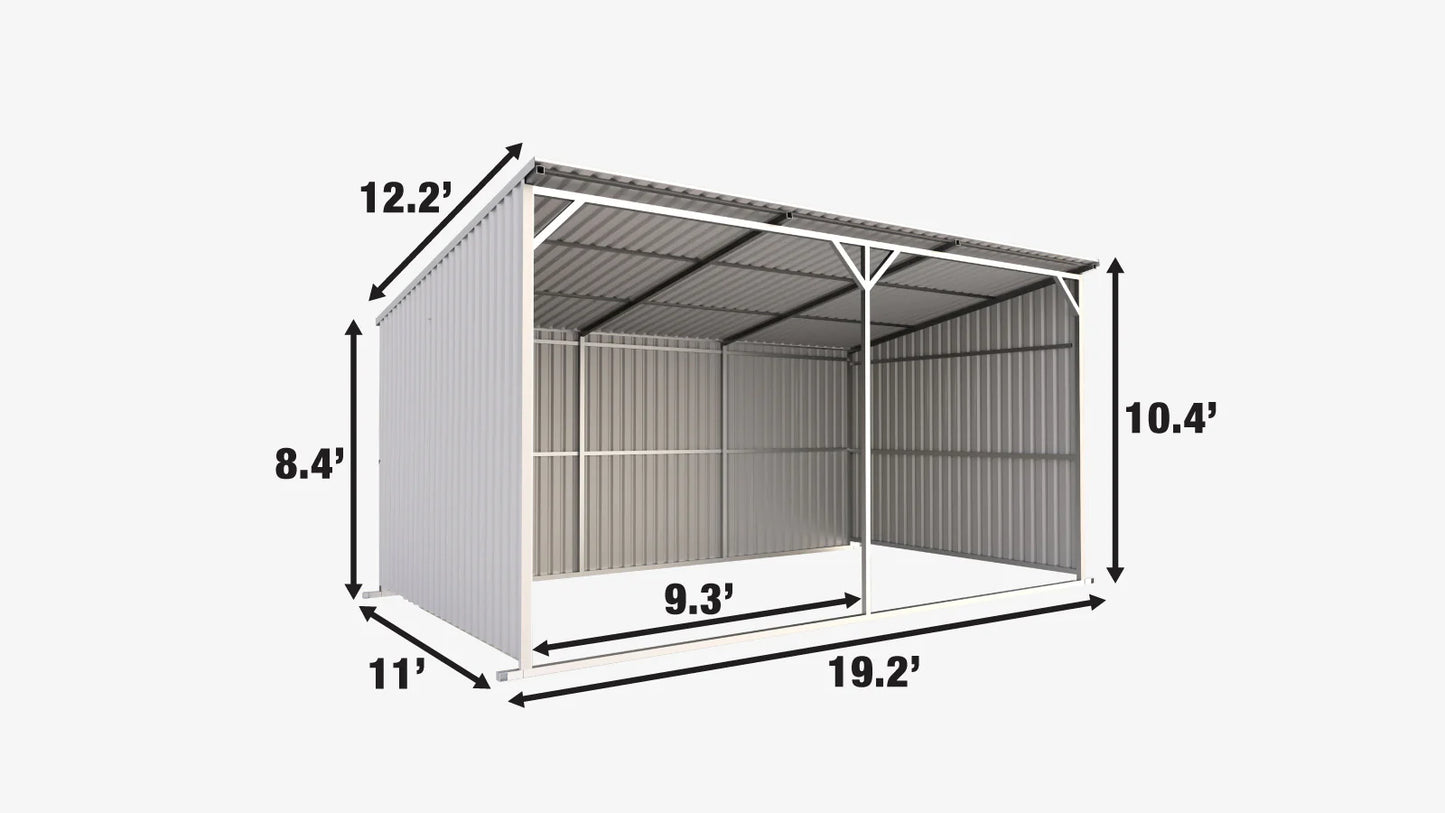 CAEL Livestock Shed 19′ x 12′ x 10′