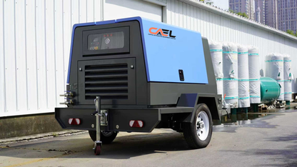 CAEL Mobile Diesel Air Compressor – Powered by Kubota EPA-Certified Engine 