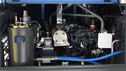 CAEL Mobile Diesel Air Compressor – Powered by Kubota EPA-Certified Engine 