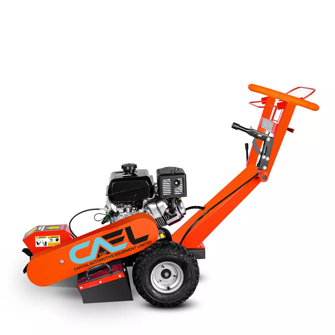 CAEL stump grinder with 15HP engine for landscaping work