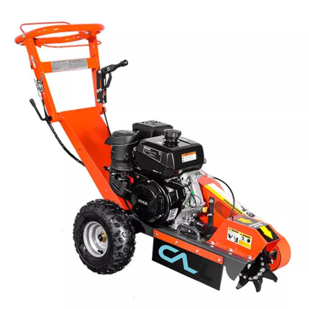 CAEL stump grinder with 15HP engine for landscaping work