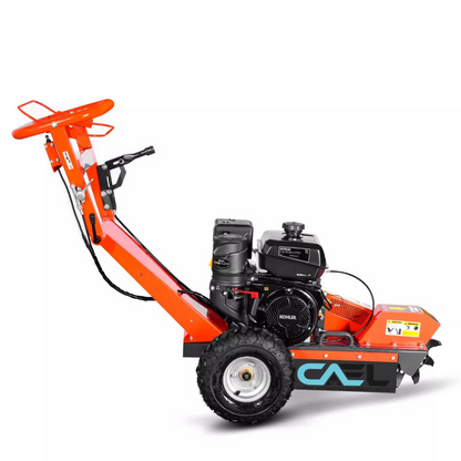 CAEL stump grinder with 15HP engine for landscaping work