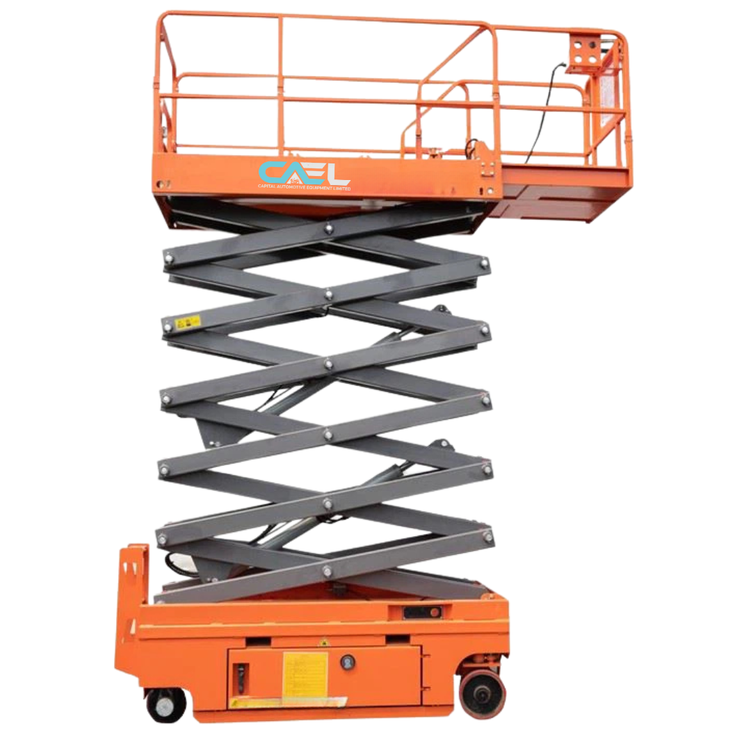 CAEL Self Propelled Scissor Lift- hydraulic electric elevated 12M (39 FT)