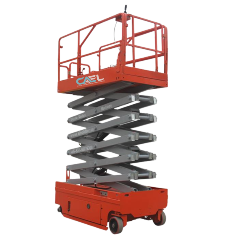 CAEL Self Propelled Scissor Lift- hydraulic electric elevated 16M (52 FT)