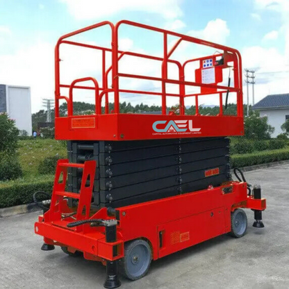 CAEL Self Propelled Scissor Lift- hydraulic electric elevated 16M (52 FT)