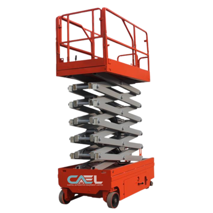 CAEL Self Propelled Scissor Lift- hydraulic electric elevated 16M (52 FT)