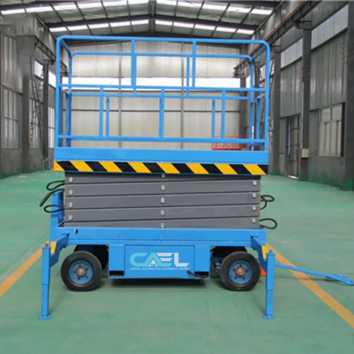CAEL Self Propelled Scissor Lift- hydraulic electric elevated 6M (19 FT)