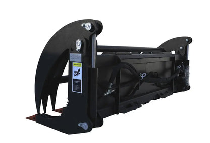 CAEL Skid Steer 78” Heavy Root Grapple Rake