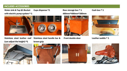 CAEL’s Electric coffee bike