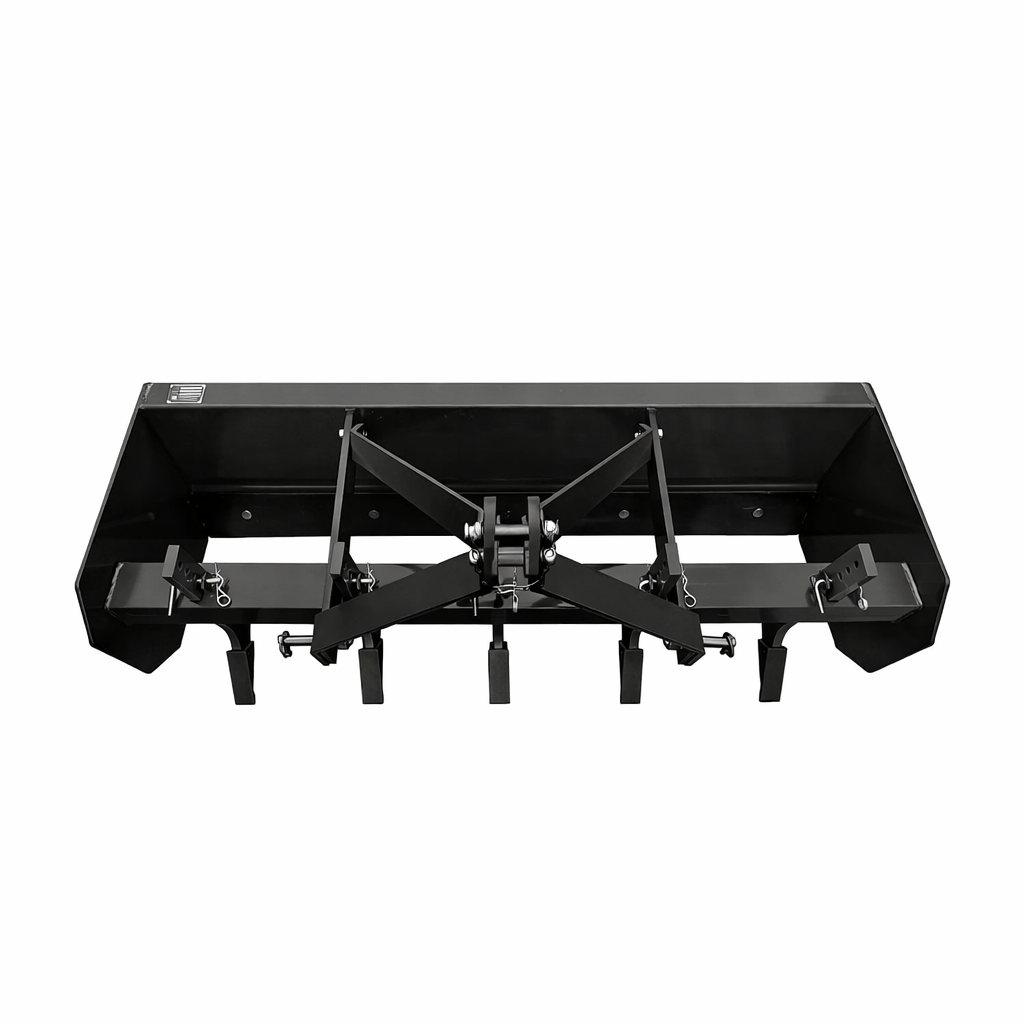 Rear Box Blade for Tractor – 59" Heavy Duty Land Leveler (CAEL RBB-5FT)