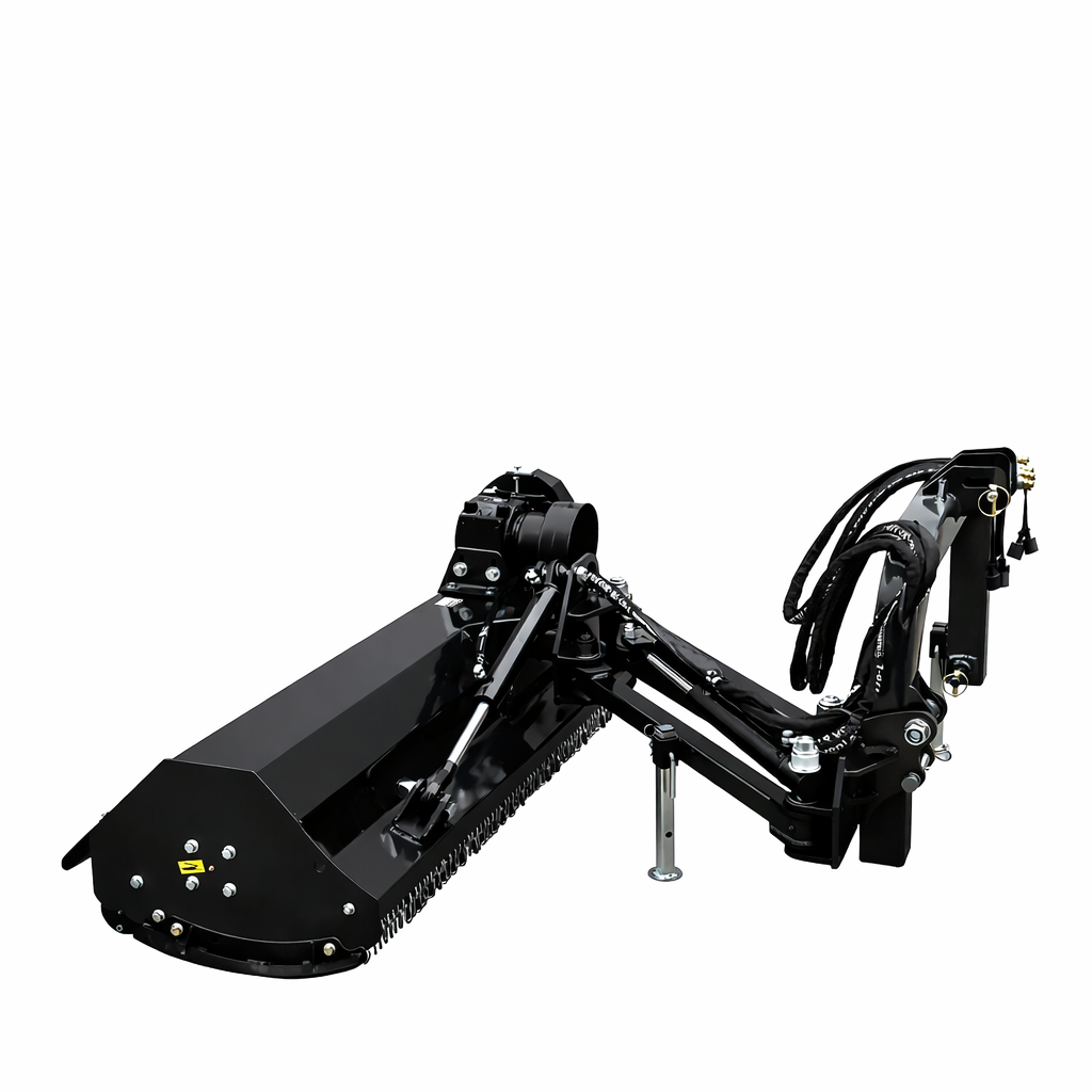 CAEL AGF-160 62" Hydraulic Offset Flail Mower – Heavy Duty PTO Ditch Bank Mower for 60–95 HP Tractors