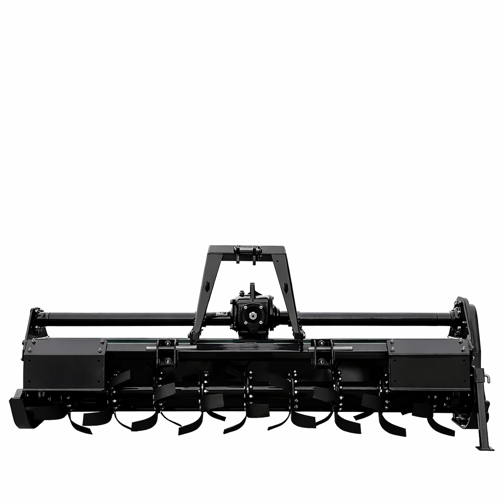 CAEL IGN160 Heavy Duty Rotary Tiller – 61" PTO Tractor Tiller for 42 HP Tractors
