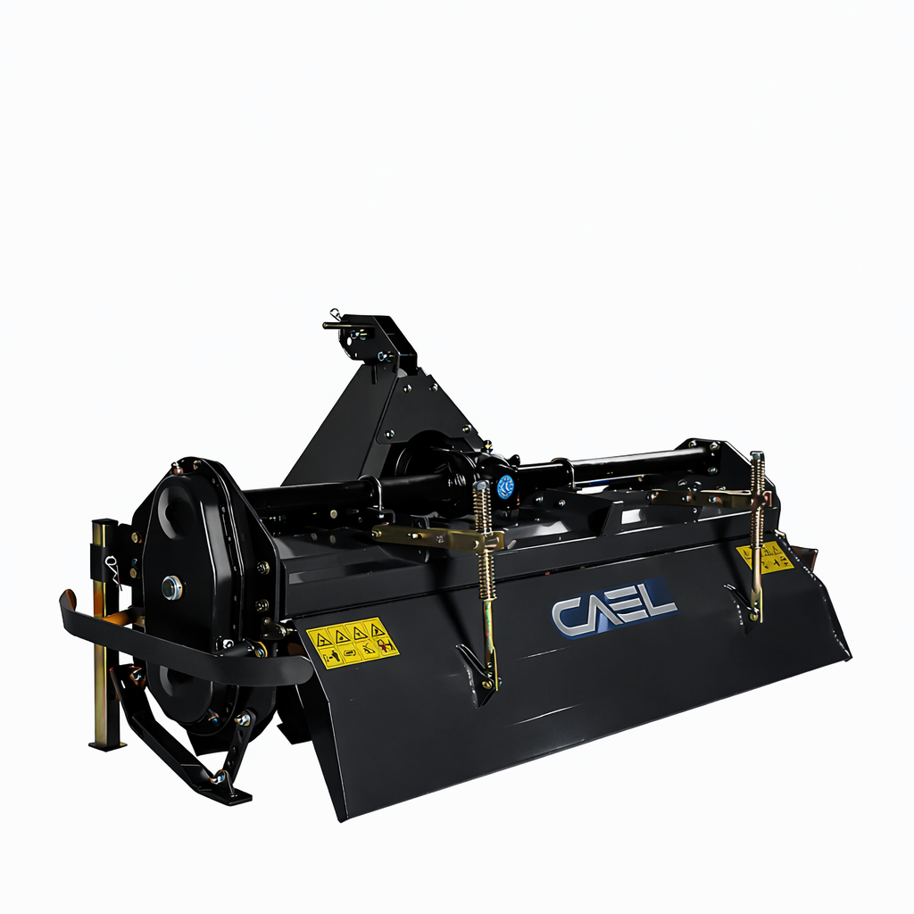 CAEL TL-135 Light Duty Rotary Tiller – 51" PTO Tractor Tiller for 18–22 HP Tractors