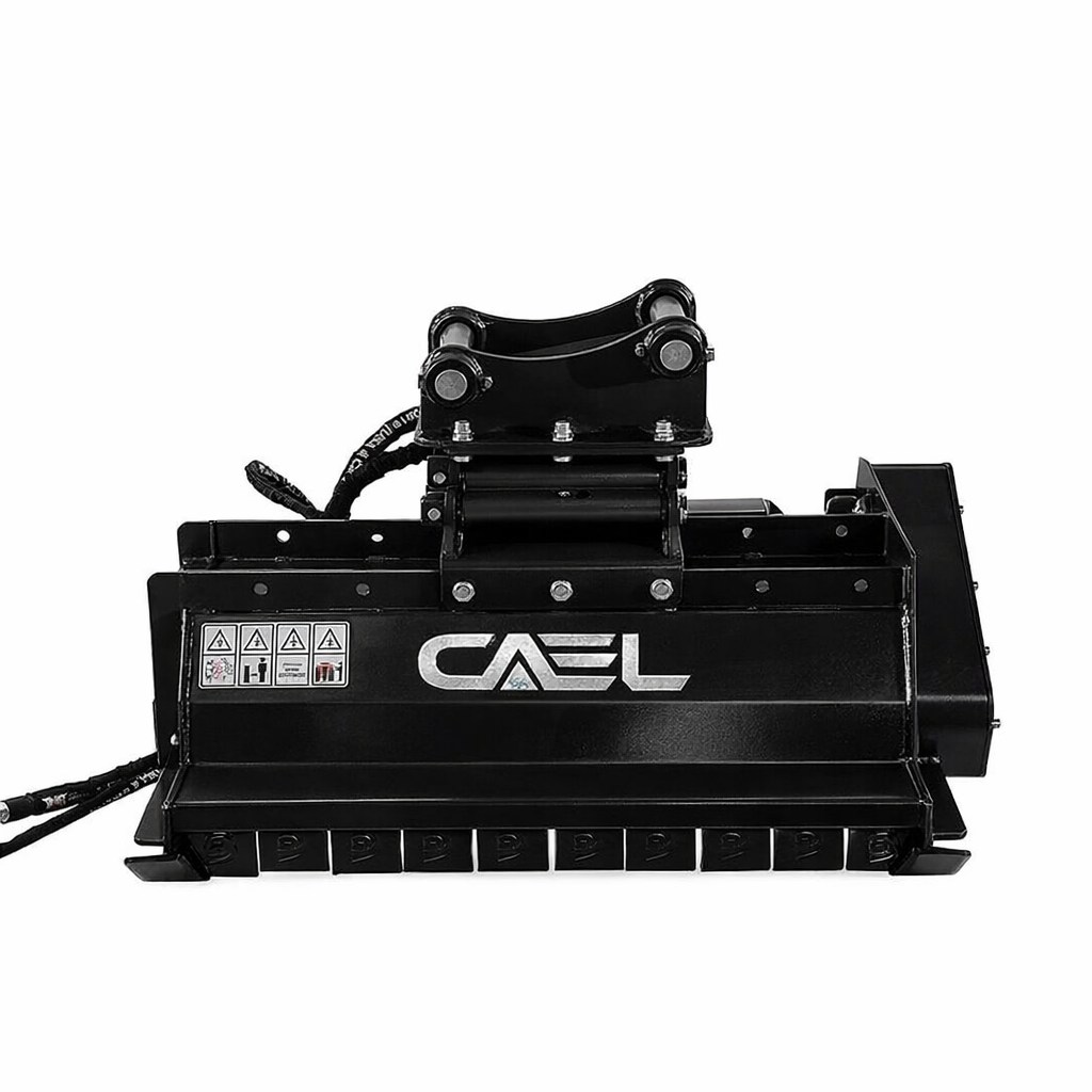CAEL-EMH80 Excavator Flail Mower – 31.5 Inch Hydraulic Brush Cutter for 5-10 Ton Excavators