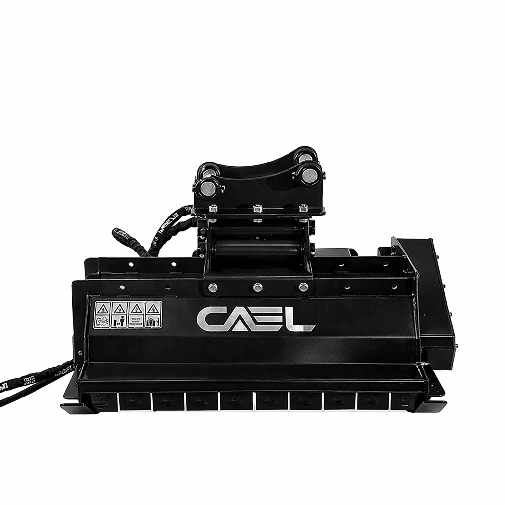 CAEL-EMH80 Excavator Flail Mower – 31.5 Inch Hydraulic Brush Cutter for 5-10 Ton Excavators