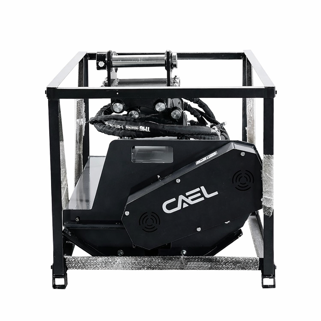 CAEL-EMH100 Excavator Flail Mower – 39.4 Inch Hydraulic Brush Cutter for 5-10 Ton Excavators