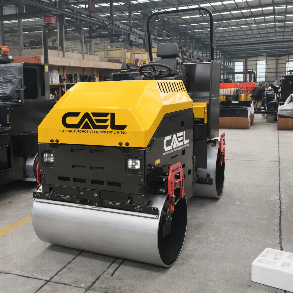 CAEL CVR-3T vibratory roller for road compaction