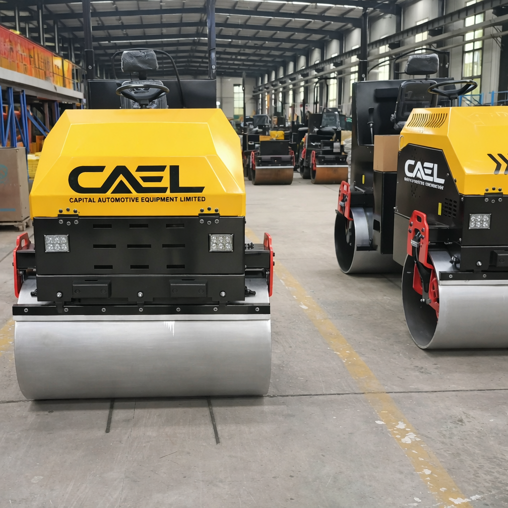CAEL CVR-3T vibratory roller for road compaction