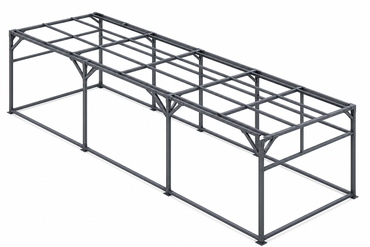 CAEL M1230 Metal Shed -Cover to Ground