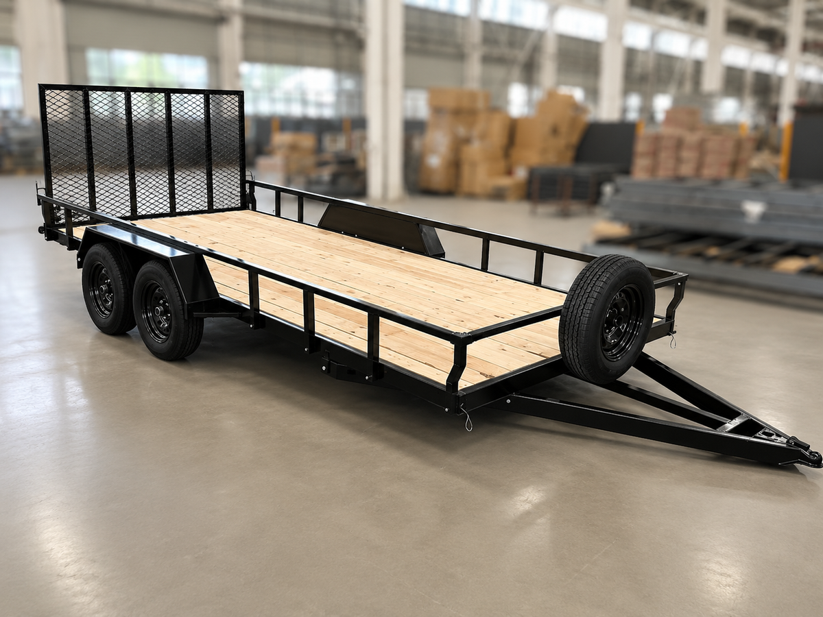 CAEL Tandem Axle Steel Trailers (82"×14' & 82"×16')