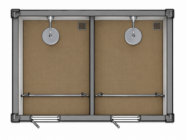 CAEL Portable Double Shower