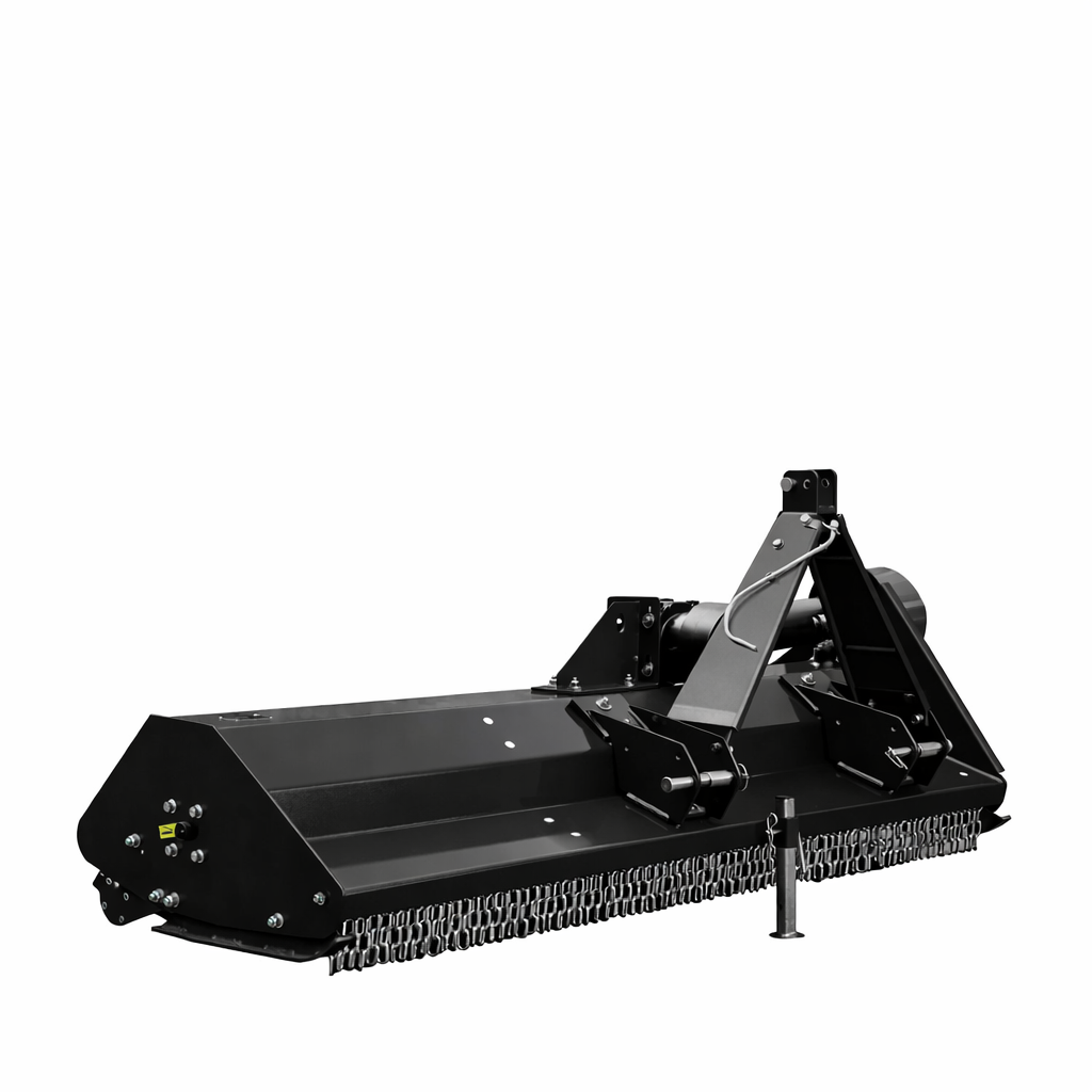 EFGC-185 72" Heavy Duty PTO Tractor Flail Mower – Grass & Brush Cutter for 45–65 HP Tractors