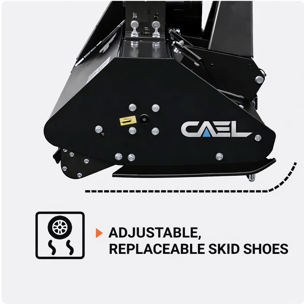 CAEL EFGC-155 60" Tractor Flail Mower – PTO Driven for 30-40 HP Tractors