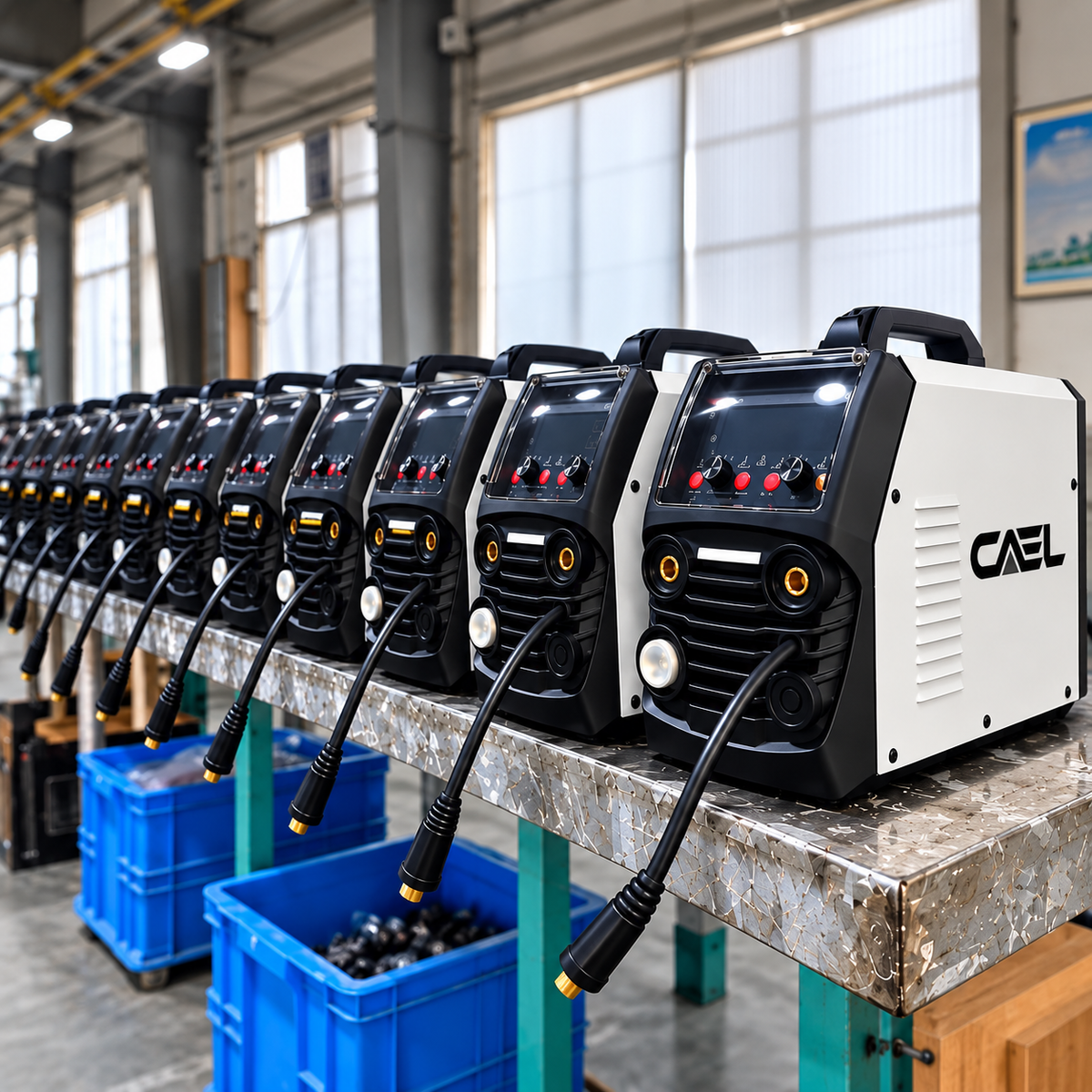 MIG-200DP Double Pulse Synergic MIG Welder Machine