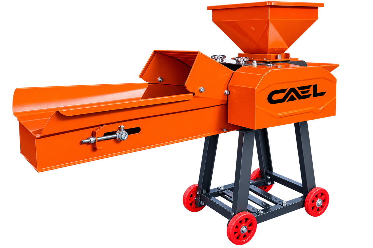 CAEL 9ZT-019C Chaff Cutter with Feed Hopper & Conveyor