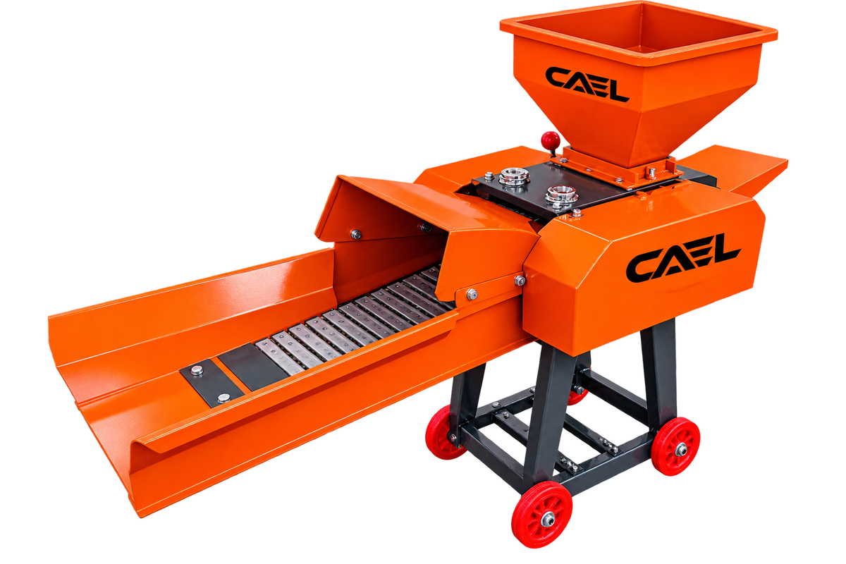 CAEL 9ZT-019C Chaff Cutter with Feed Hopper & Conveyor