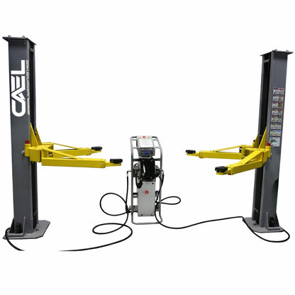 Pont élévateur hydraulique mobile à deux colonnes pour voiture et camion, plafond bas, 6 610 lb (2PMH-66)