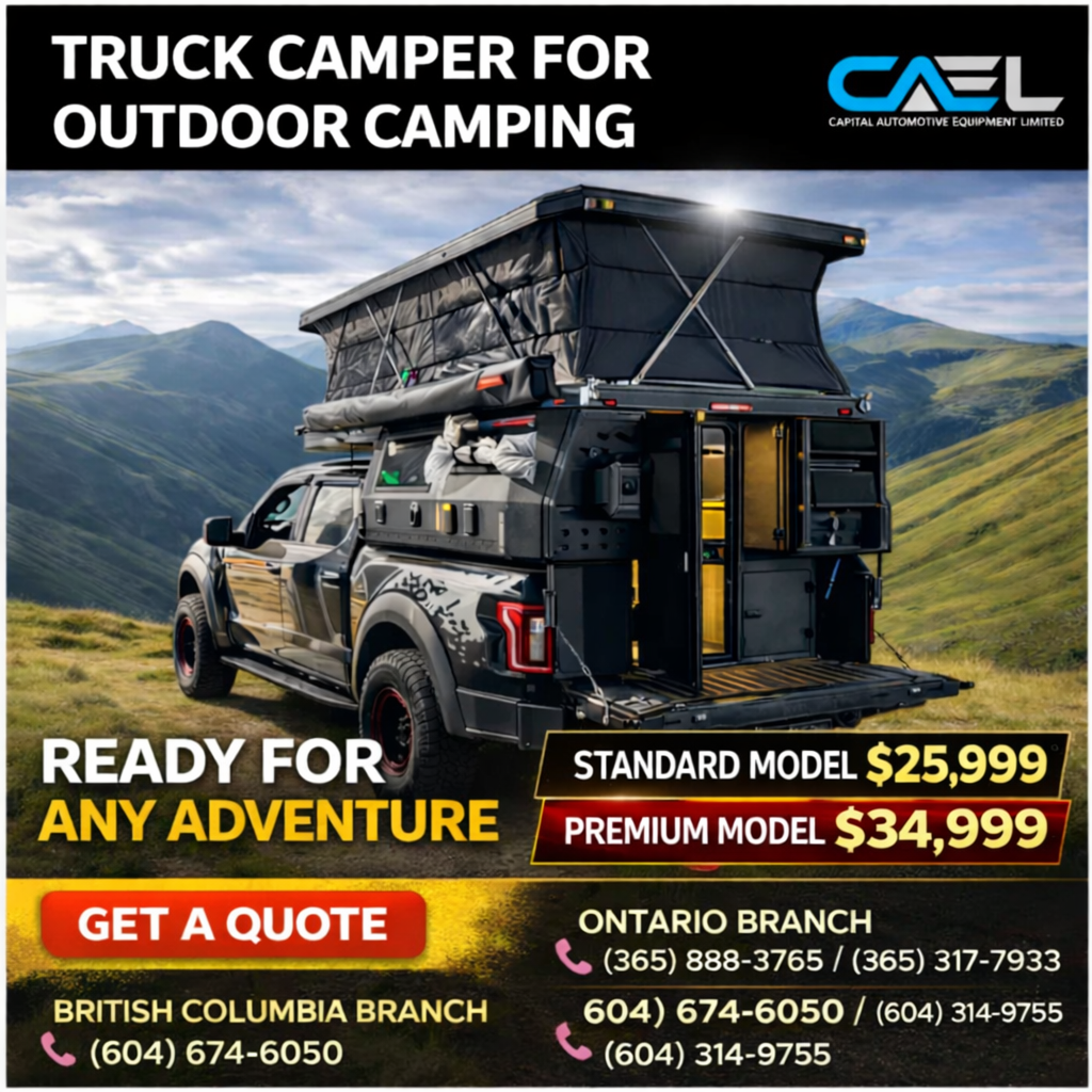 Pop Up Truck Camper – Pickup Camper Trailer RV Caravan