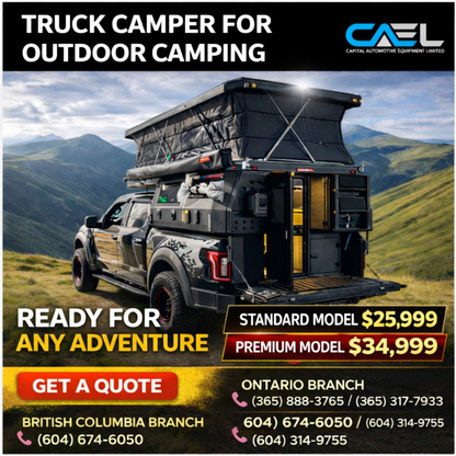 Pop Up Truck Camper – Pickup Camper Trailer RV Caravan