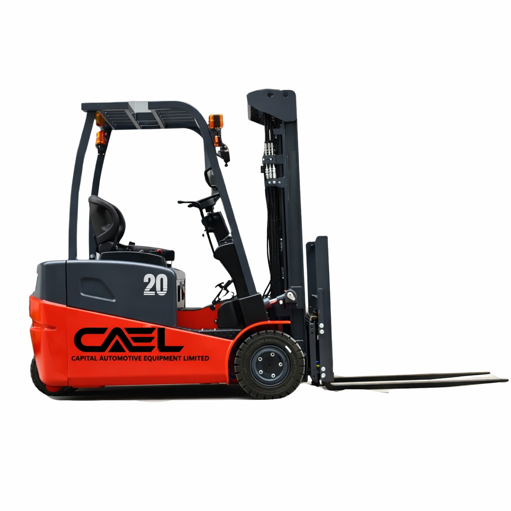 3 Wheel Electric Forklift 2T with side shift
