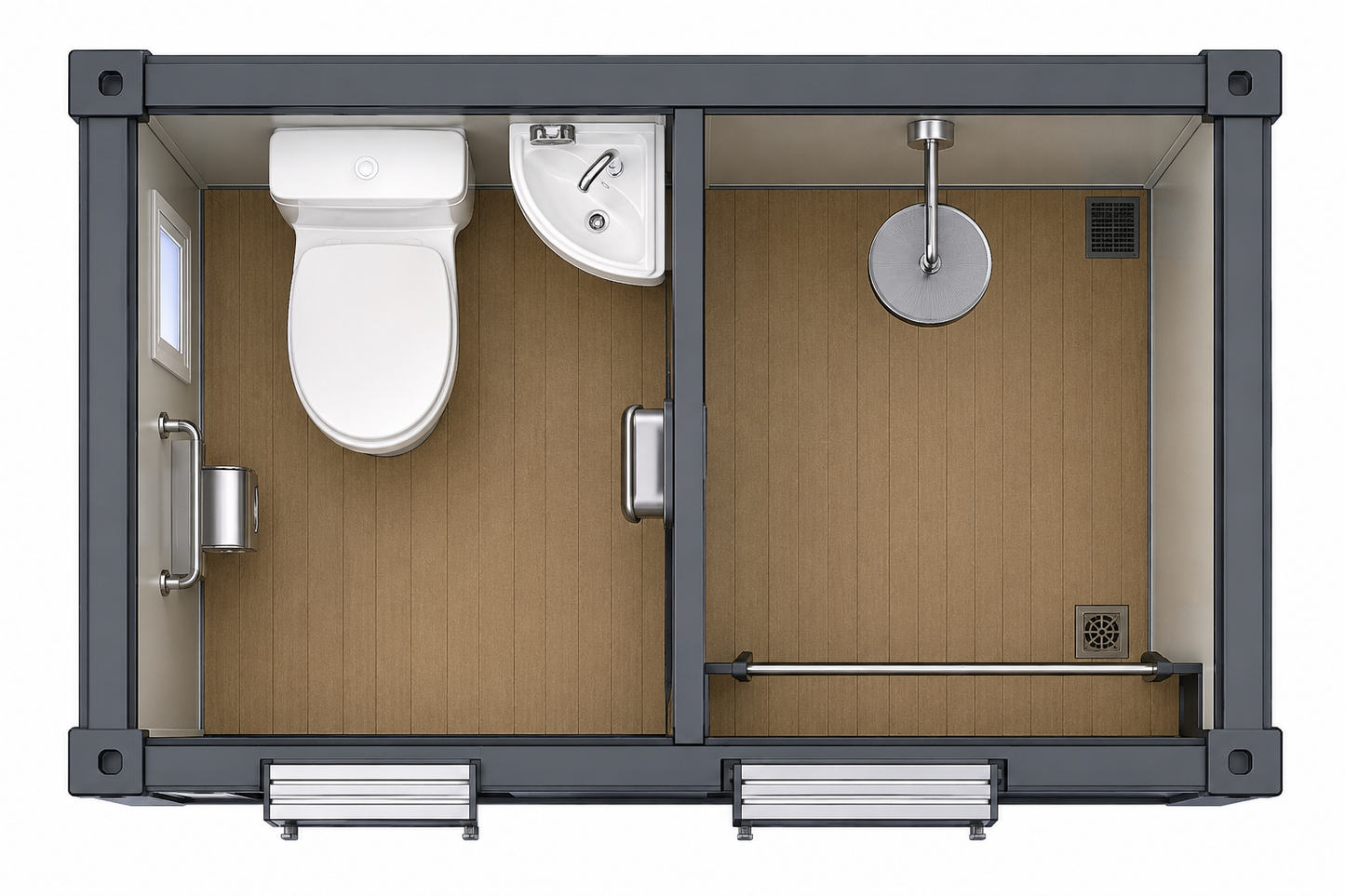 CAEL Portable Toilet & Shower